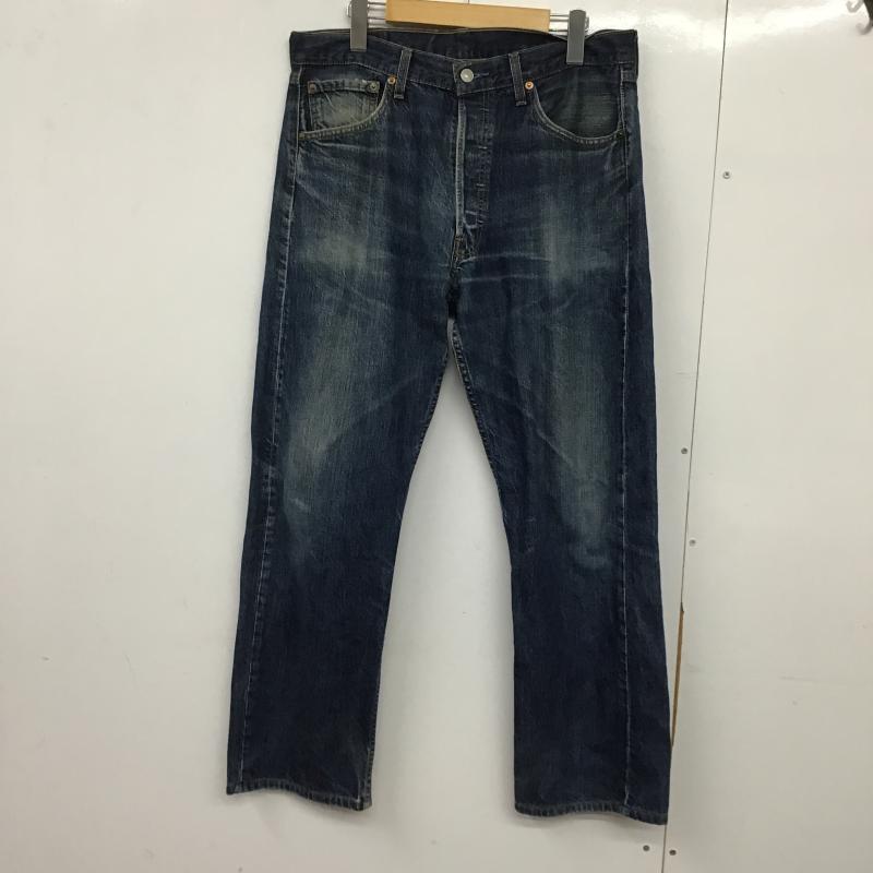 リーバイストラウスアンドコー Levi Strauss & co. パンツ デニム、ジーンズ デニムパンツ スリムパンツ カジュアルパンツ 34インチ ダメージ加工 インディゴ / インディゴ / Indigo メンズ USED 古着 中古 10162089