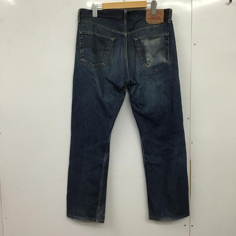 リーバイストラウスアンドコー Levi Strauss & co. パンツ デニム、ジーンズ デニムパンツ スリムパンツ カジュアルパンツ 34インチ ダメージ加工 インディゴ / インディゴ / Indigo メンズ USED 古着 中古 10162089