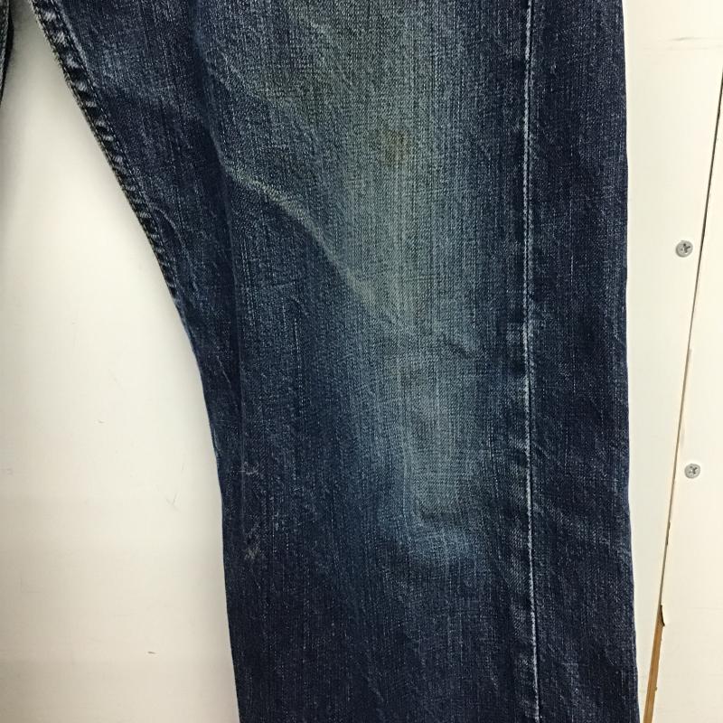 リーバイストラウスアンドコー Levi Strauss & co. パンツ デニム、ジーンズ デニムパンツ スリムパンツ カジュアルパンツ 34インチ ダメージ加工 インディゴ / インディゴ / Indigo メンズ USED 古着 中古 10162089
