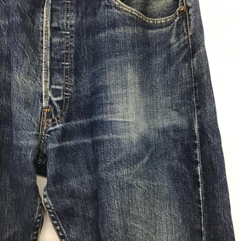リーバイストラウスアンドコー Levi Strauss & co. パンツ デニム、ジーンズ デニムパンツ スリムパンツ カジュアルパンツ 34インチ ダメージ加工 インディゴ / インディゴ / Indigo メンズ USED 古着 中古 10162089