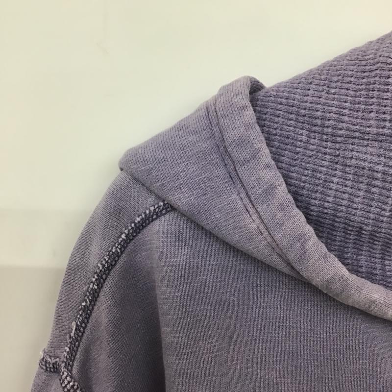ポロバイラルフローレン Polo by RALPH LAUREN パーカー 長袖 長袖パーカー プルオーバーパーカー スウェット L ロゴ、文字 紫 / パープル / purple メンズ USED 古着 中古 10162092