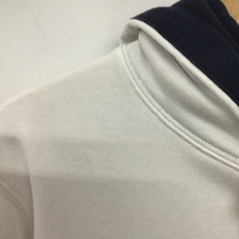 ヘリーハンセン HELLY HANSEN パーカー 長袖 長袖パーカー プルオーバーパーカー スウェット L ロゴ、文字 白 / ホワイト / white メンズ USED 古着 中古 10162097