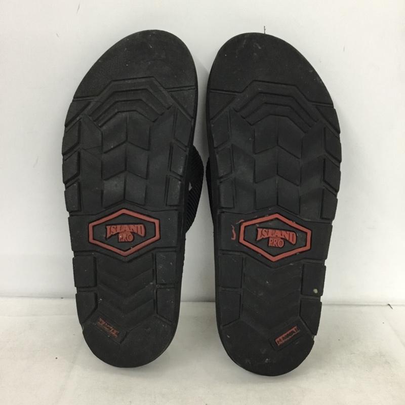 アイランドスリッパ ISLAND SLIPPER サンダル サンダル 無地 黒 / ブラック / black メンズ USED 古着 中古 10162100