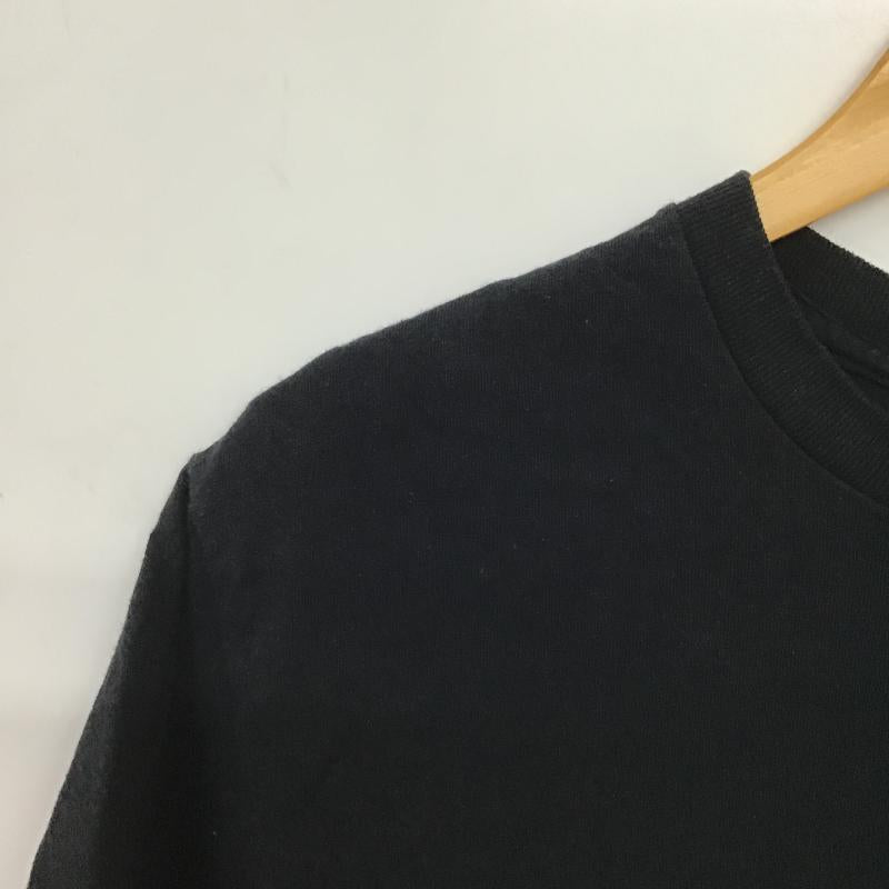 ラファイエット Lafayette Tシャツ 半袖 半袖カットソー プリントTシャツ クルーネックカットソー M ロゴ、文字 黒 / ブラック / black メンズ USED 古着 中古 10162101