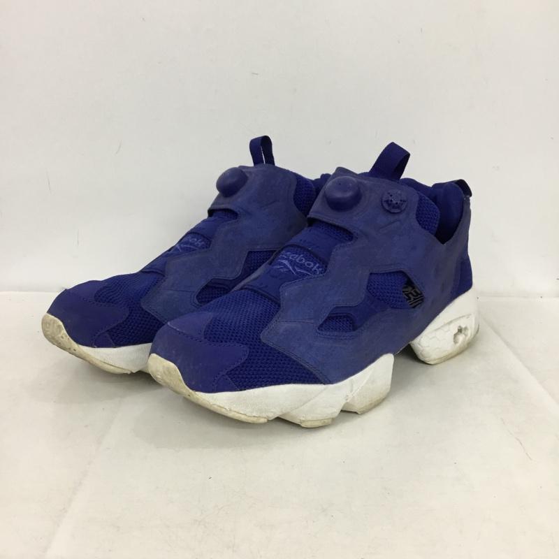 リーボック Reebok スニーカー スニーカー BS5382 INSTAPUMP FURY TECH インスタ ポンプ フューリー テック 28cm 28.0cm 無地 青 / ブルー / blue メンズ USED 古着 中古 10162103