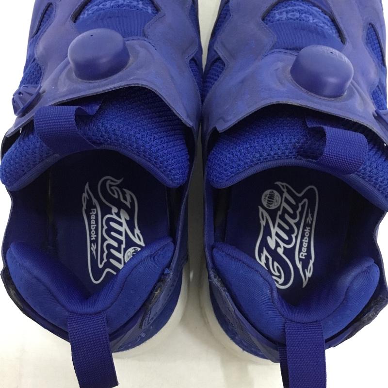 リーボック Reebok スニーカー スニーカー BS5382 INSTAPUMP FURY TECH インスタ ポンプ フューリー テック 28cm 28.0cm 無地 青 / ブルー / blue メンズ USED 古着 中古 10162103