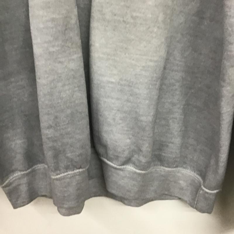 タウンクラフト TOWNCRAFT トレーナー 長袖 長袖トレーナー スウェット クルーネック プルオーバー XL 無地 灰 / グレー / gray メンズ USED 古着 中古 10162104