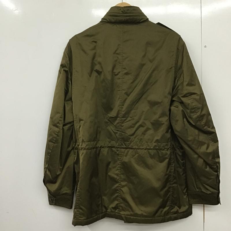 ランズエンド LANDS END ジャケット、上着 ジャンパー、ブルゾン ジップアップジャケット ナイロンジャケット アウター XL 無地 カーキ / カーキ / khaki メンズ USED 古着 中古 10162105