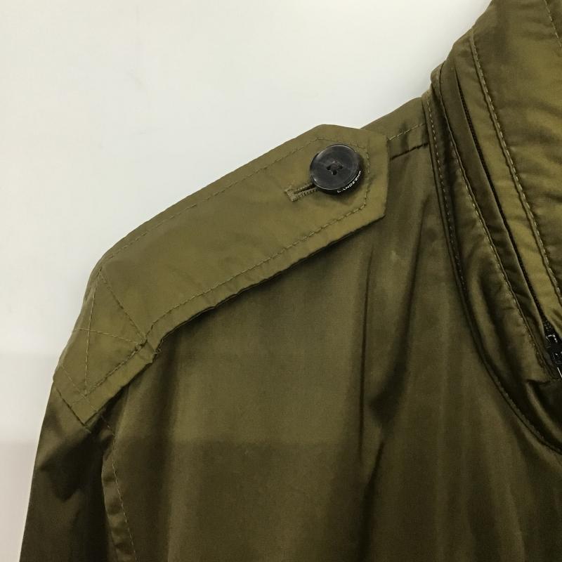 ランズエンド LANDS END ジャケット、上着 ジャンパー、ブルゾン ジップアップジャケット ナイロンジャケット アウター XL 無地 カーキ / カーキ / khaki メンズ USED 古着 中古 10162105