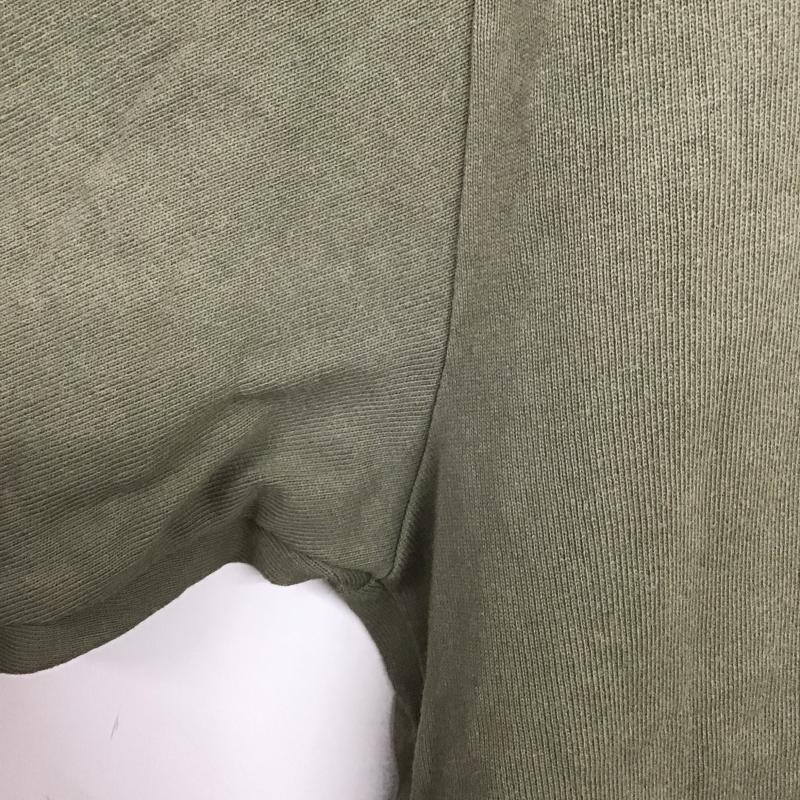 フリークスストア FREAK S STORE カットソー 半袖 半袖カットソー 無地Tシャツ ヘンリーネックカットソー L 無地 カーキ / カーキ / khaki メンズ USED 古着 中古 10162107