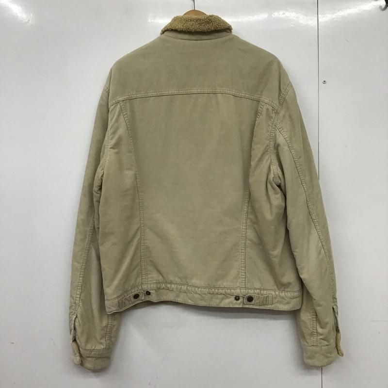 リーバイストラウスアンドコー Levi Strauss & co. ジャケット、上着 ジャンパー、ブルゾン コーデュロイジャケット カジュアルジャケット アウター XXL 無地 アイボリー / アイボリー / メンズ USED 古着 中古 10162108