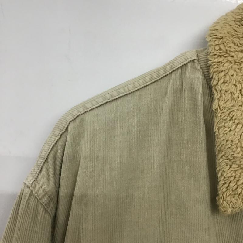 リーバイストラウスアンドコー Levi Strauss & co. ジャケット、上着 ジャンパー、ブルゾン コーデュロイジャケット カジュアルジャケット アウター XXL 無地 アイボリー / アイボリー / メンズ USED 古着 中古 10162108