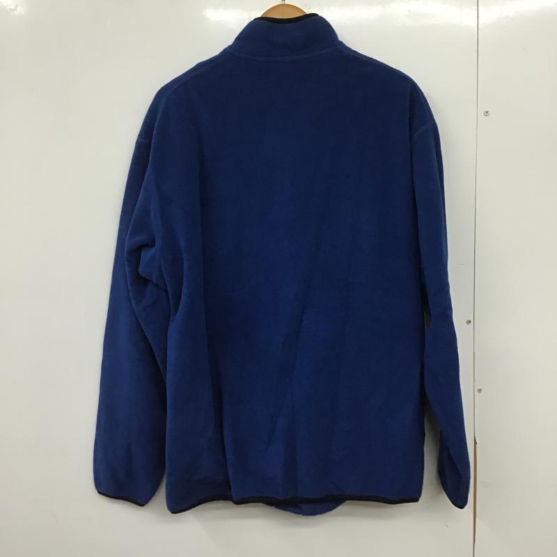 ユニクロ UNIQLO ジャケット、上着 ジャンパー、ブルゾン プルオーバーフリースジャケット XL 無地 青 / ブルー / blue メンズ USED 古着 中古 10162110
