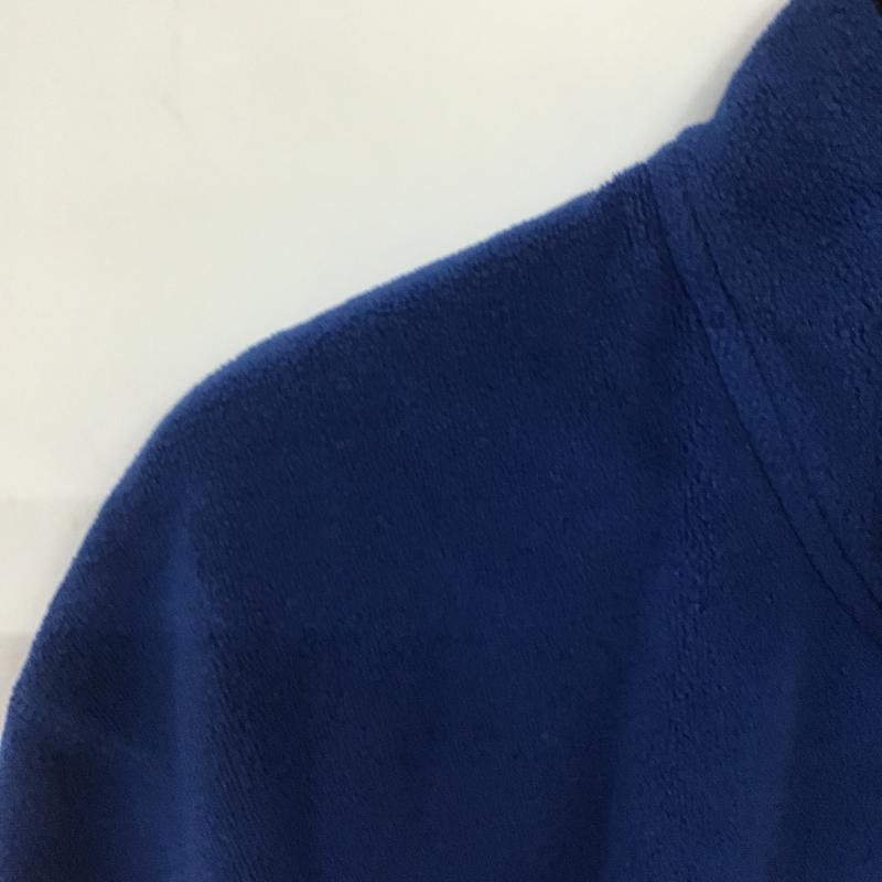 ユニクロ UNIQLO ジャケット、上着 ジャンパー、ブルゾン プルオーバーフリースジャケット XL 無地 青 / ブルー / blue メンズ USED 古着 中古 10162110