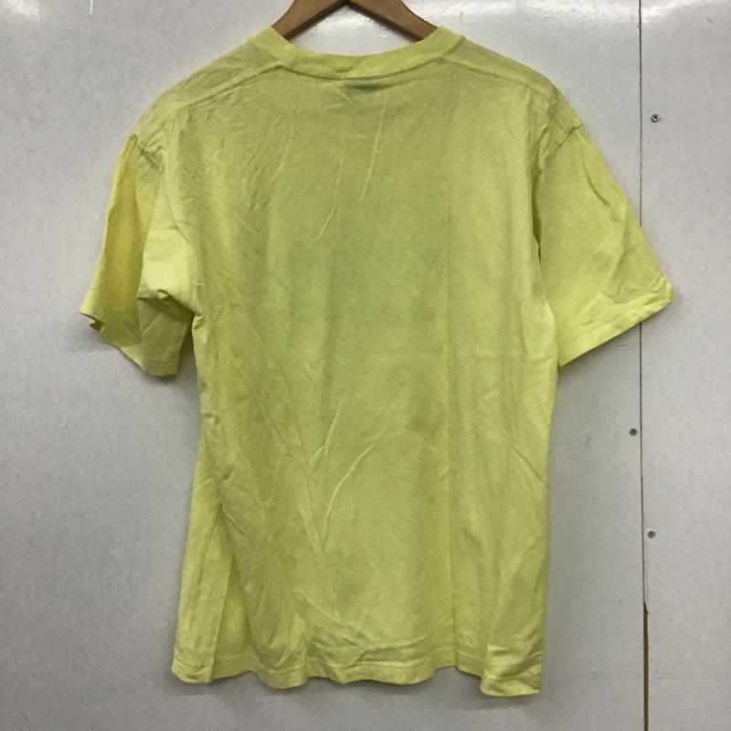 カンタベリー CANTERBURY Tシャツ 半袖 半袖カットソー プリントTシャツ クルーネックカットソー L プリント 黄 / イエロー / yellow メンズ USED 古着 中古 10162111