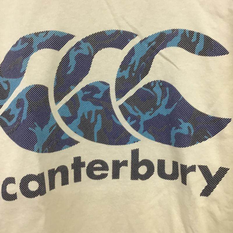 カンタベリー CANTERBURY Tシャツ 半袖 半袖カットソー プリントTシャツ クルーネックカットソー L プリント 黄 / イエロー / yellow メンズ USED 古着 中古 10162111