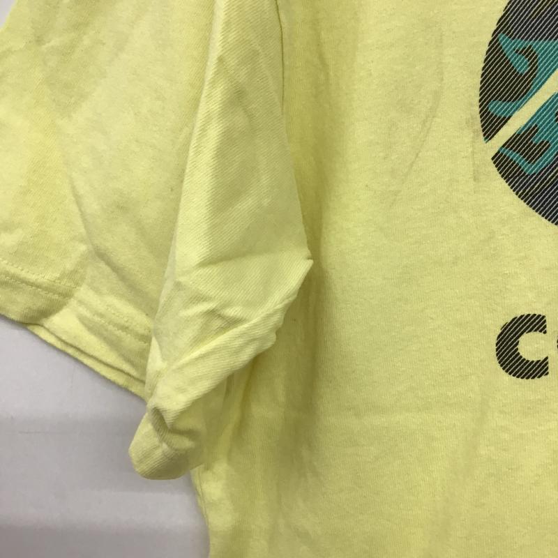 カンタベリー CANTERBURY Tシャツ 半袖 半袖カットソー プリントTシャツ クルーネックカットソー L プリント 黄 / イエロー / yellow メンズ USED 古着 中古 10162111