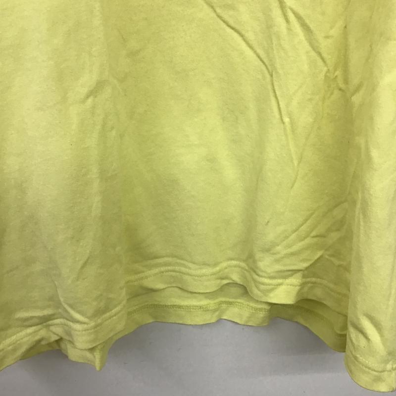 カンタベリー CANTERBURY Tシャツ 半袖 半袖カットソー プリントTシャツ クルーネックカットソー L プリント 黄 / イエロー / yellow メンズ USED 古着 中古 10162111
