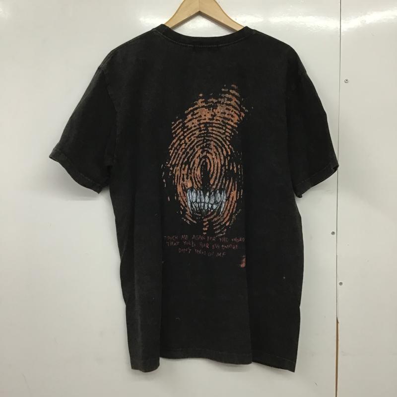 古着 USED Tシャツ 半袖 半袖カットソー プリントTシャツ クルーネックカットソー L プリント ダークグレー / ダークグレー / メンズ USED 古着 中古 10162120