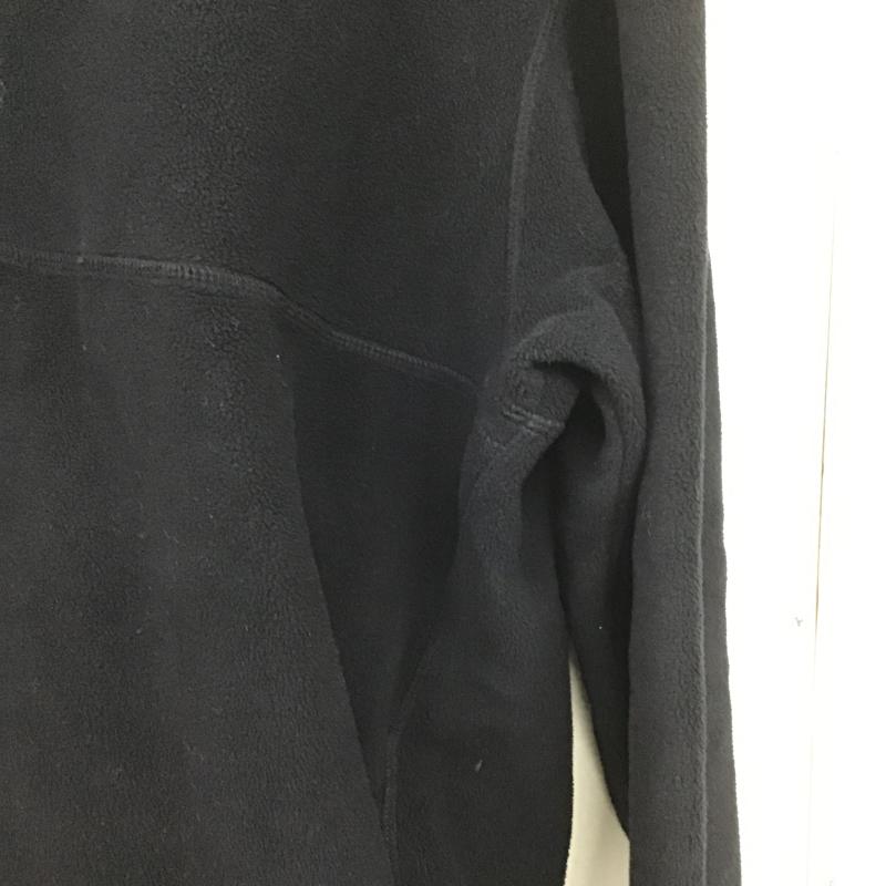 ユニクロ UNIQLO ジャケット、上着 ジャンパー、ブルゾン フリースプルオーバージャケット スタンドカラー XL 無地 紺 / ネイビー / navy メンズ USED 古着 中古 10162122