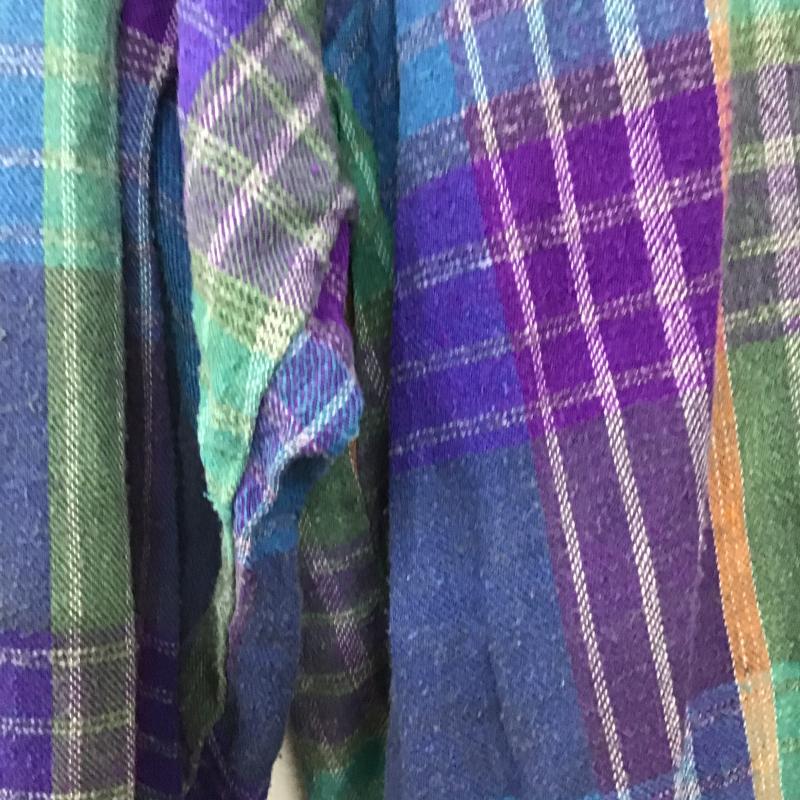 古着 USED シャツ、ブラウス 長袖 長袖シャツ チェックシャツ カラーシャツ L チェック マルチカラー / マルチカラー / multicolor メンズ USED 古着 中古 10162123