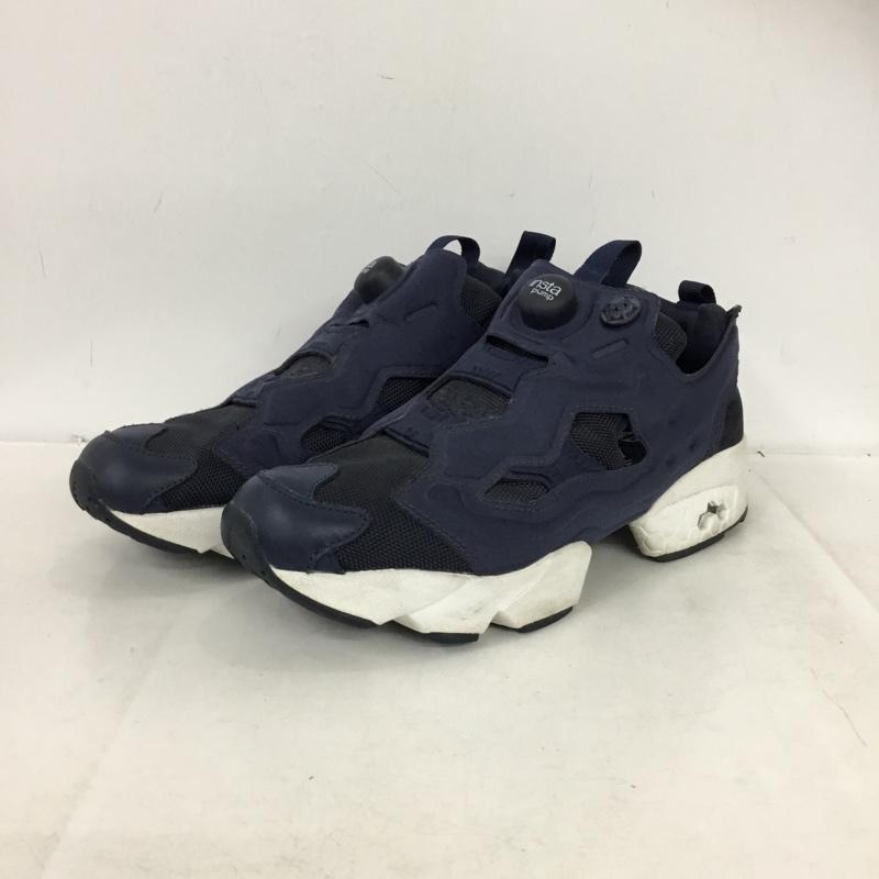 リーボック Reebok スニーカー スニーカー V65752 REEBOK INSTA PUMP FURY OG 23.5cm 23.5cm 無地 紺 / ネイビー / navy レディース USED 古着 中古 10162127