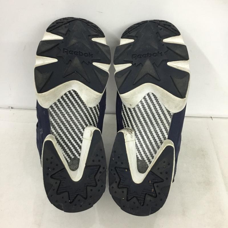 リーボック Reebok スニーカー スニーカー V65752 REEBOK INSTA PUMP FURY OG 23.5cm 23.5cm 無地 紺 / ネイビー / navy レディース USED 古着 中古 10162127