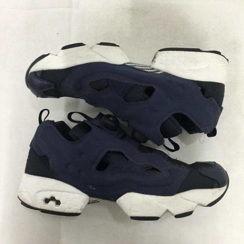 リーボック Reebok スニーカー スニーカー V65752 REEBOK INSTA PUMP FURY OG 23.5cm 23.5cm 無地 紺 / ネイビー / navy レディース USED 古着 中古 10162127