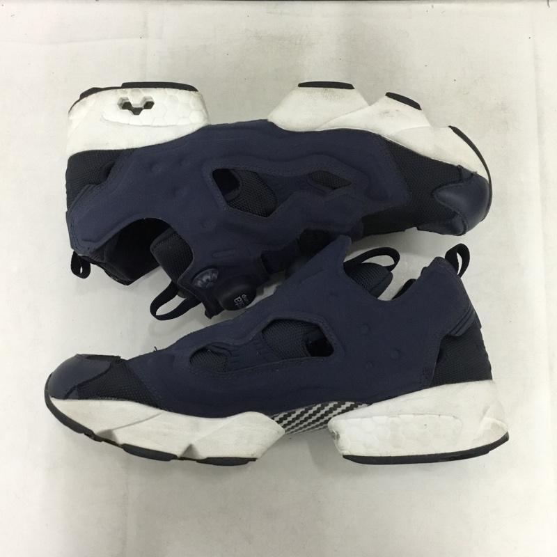 リーボック Reebok スニーカー スニーカー V65752 REEBOK INSTA PUMP FURY OG 23.5cm 23.5cm 無地 紺 / ネイビー / navy レディース USED 古着 中古 10162127