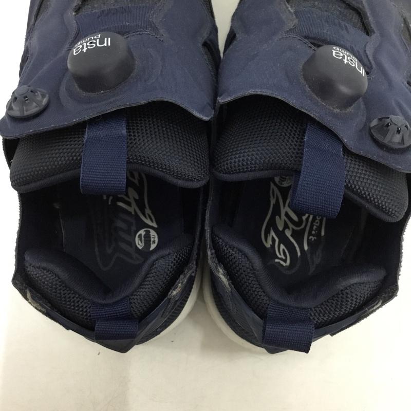 リーボック Reebok スニーカー スニーカー V65752 REEBOK INSTA PUMP FURY OG 23.5cm 23.5cm 無地 紺 / ネイビー / navy レディース USED 古着 中古 10162127