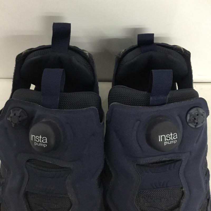 リーボック Reebok スニーカー スニーカー V65752 REEBOK INSTA PUMP FURY OG 23.5cm 23.5cm 無地 紺 / ネイビー / navy レディース USED 古着 中古 10162127
