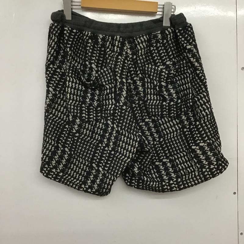 ストフ STOF パンツ ショートパンツ 総柄 白 / ホワイト / white X 黒 / ブラック / black メンズ USED 古着 中古 10162133