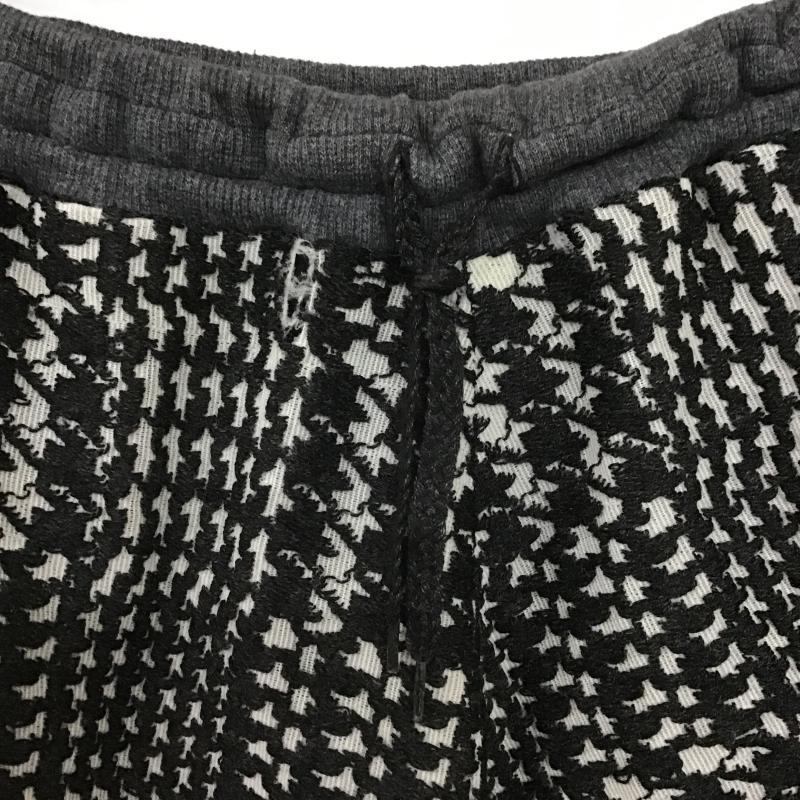 ストフ STOF パンツ ショートパンツ 総柄 白 / ホワイト / white X 黒 / ブラック / black メンズ USED 古着 中古 10162133