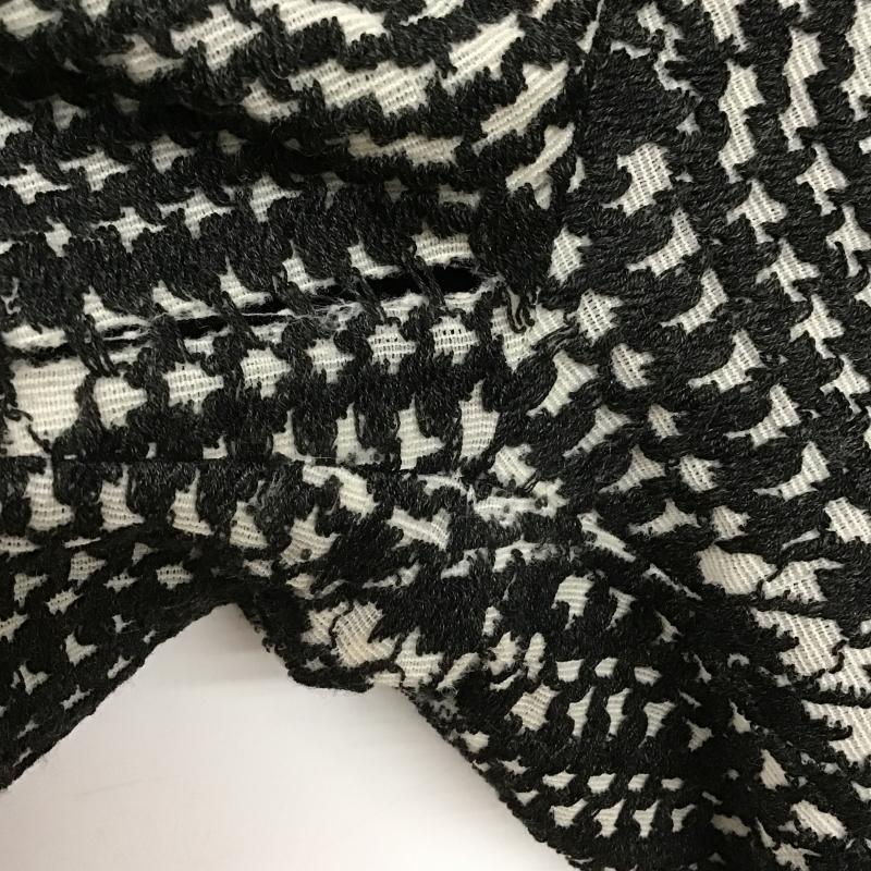 ストフ STOF パンツ ショートパンツ 総柄 白 / ホワイト / white X 黒 / ブラック / black メンズ USED 古着 中古 10162133