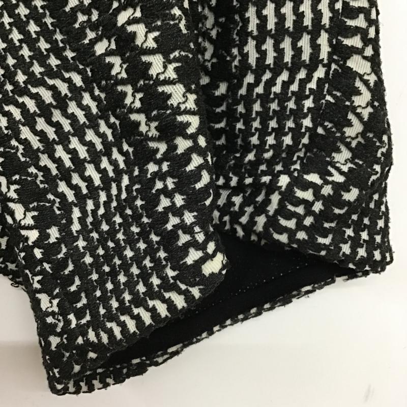 ストフ STOF パンツ ショートパンツ 総柄 白 / ホワイト / white X 黒 / ブラック / black メンズ USED 古着 中古 10162133