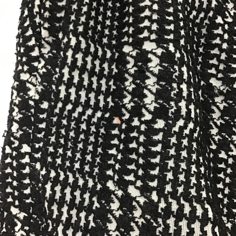 ストフ STOF パンツ ショートパンツ 総柄 白 / ホワイト / white X 黒 / ブラック / black メンズ USED 古着 中古 10162133