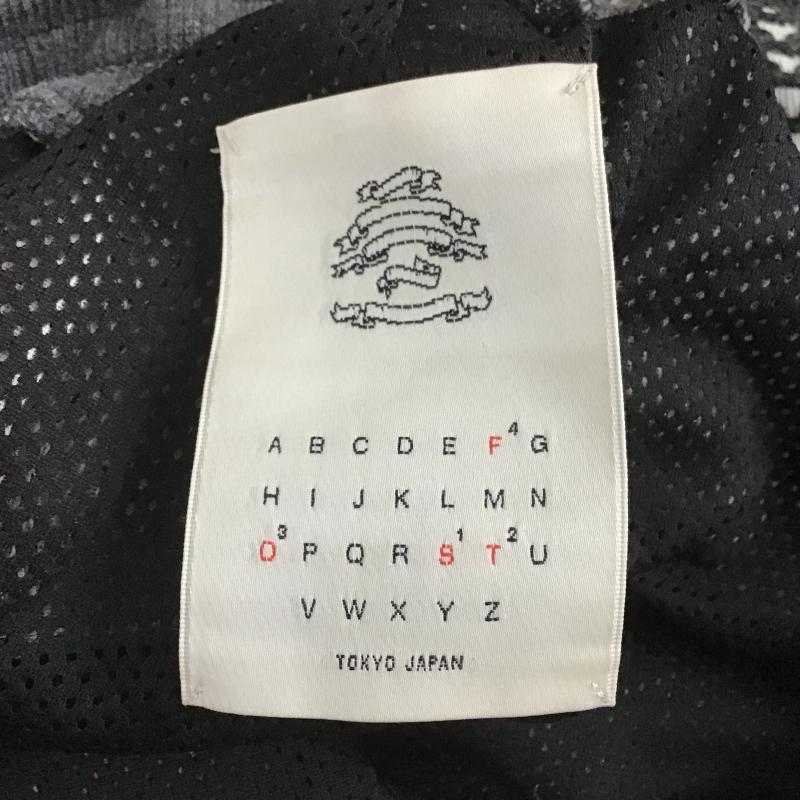 ストフ STOF パンツ ショートパンツ 総柄 白 / ホワイト / white X 黒 / ブラック / black メンズ USED 古着 中古 10162133