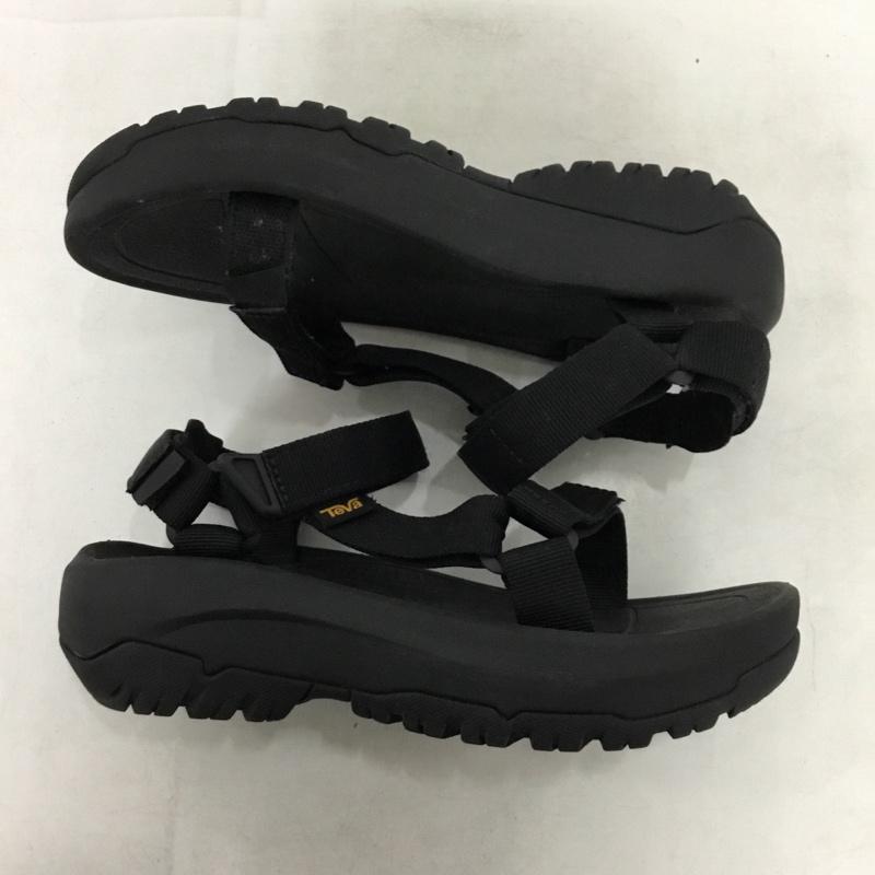テバ Teva サンダル サンダル 1131270 HURRICANE XLT2 AMPSOLE 24cm 24.0cm ロゴ、文字 黒 / ブラック / black レディース USED 古着 中古 10162134