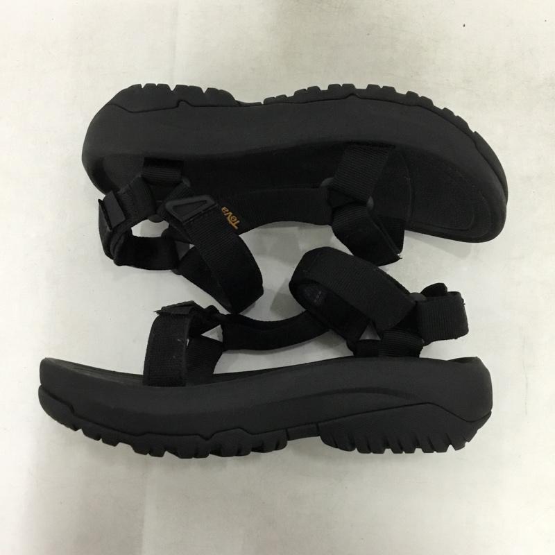 テバ Teva サンダル サンダル 1131270 HURRICANE XLT2 AMPSOLE 24cm 24.0cm ロゴ、文字 黒 / ブラック / black レディース USED 古着 中古 10162134