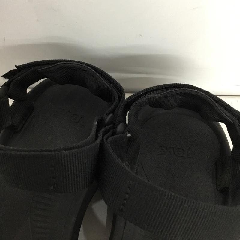 テバ Teva サンダル サンダル 1131270 HURRICANE XLT2 AMPSOLE 24cm 24.0cm ロゴ、文字 黒 / ブラック / black レディース USED 古着 中古 10162134