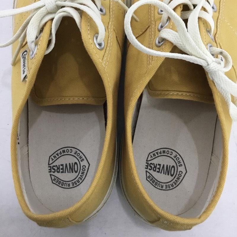 コンバース CONVERSE スニーカー スニーカー 1SC244 BIG C TS OX ローカット 26.5cm 26.5cm ロゴ、文字 黄 / イエロー / yellow メンズ USED 古着 中古 10162138