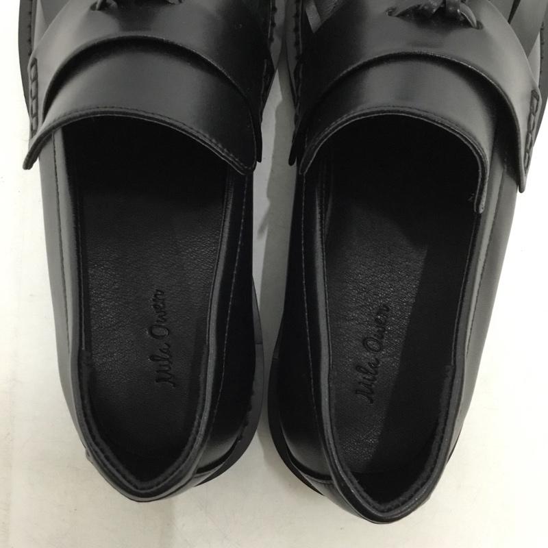 ミラオーウェン Mila Owen ローファー ローファー 09WGS261523 タッセルローファー 無地 黒 / ブラック / black レディース USED 古着 中古 10162139