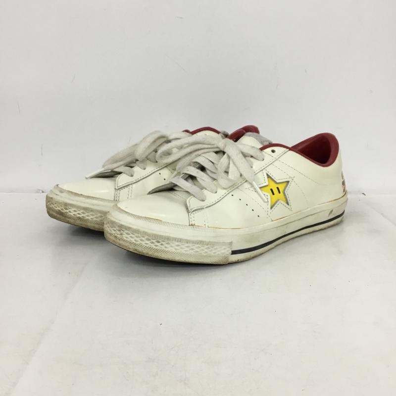 コンバース CONVERSE スニーカー スニーカー 1C679 任天堂 スーパーマリオブラザーズ ONE STAR SUPER MARIO BROS OX 24cm 24.0cm キャラクター マルチカラー / マルチカラー / multicolor レディース USED 古着 中古 10162141