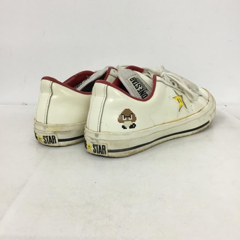 コンバース CONVERSE スニーカー スニーカー 1C679 任天堂 スーパーマリオブラザーズ ONE STAR SUPER MARIO BROS OX 24cm 24.0cm キャラクター マルチカラー / マルチカラー / multicolor レディース USED 古着 中古 10162141