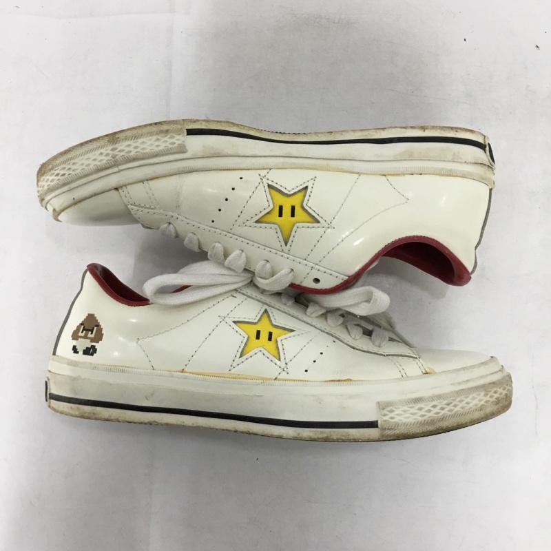 コンバース CONVERSE スニーカー スニーカー 1C679 任天堂 スーパーマリオブラザーズ ONE STAR SUPER MARIO BROS OX 24cm 24.0cm キャラクター マルチカラー / マルチカラー / multicolor レディース USED 古着 中古 10162141
