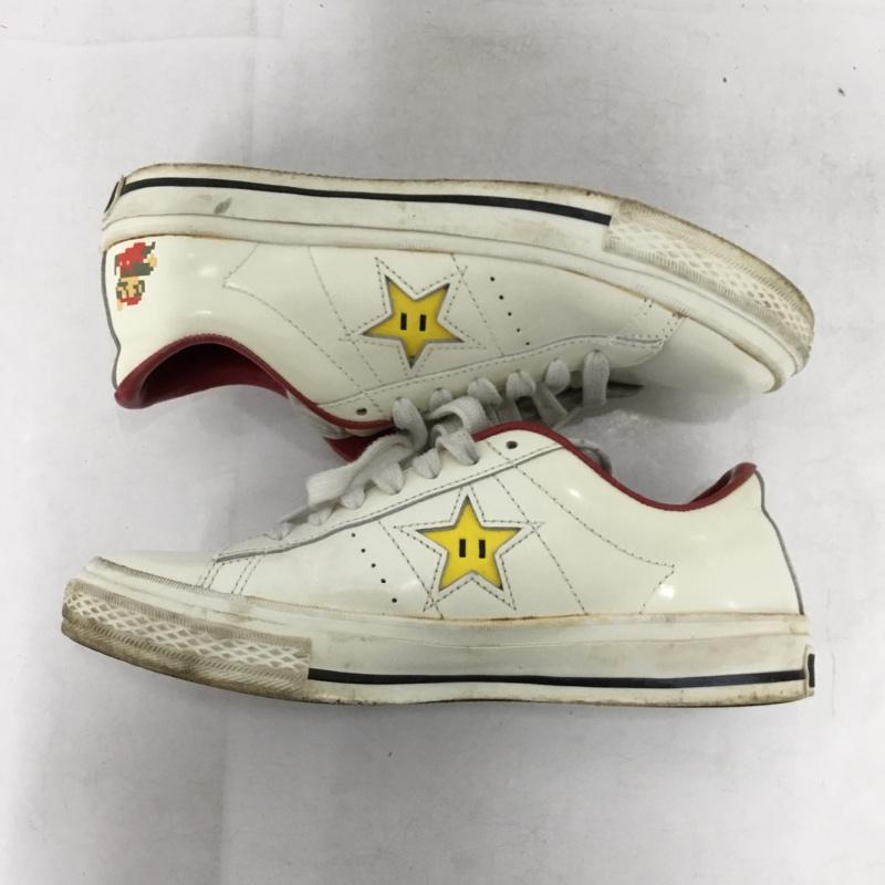 コンバース CONVERSE スニーカー スニーカー 1C679 任天堂 スーパーマリオブラザーズ ONE STAR SUPER MARIO BROS OX 24cm 24.0cm キャラクター マルチカラー / マルチカラー / multicolor レディース USED 古着 中古 10162141