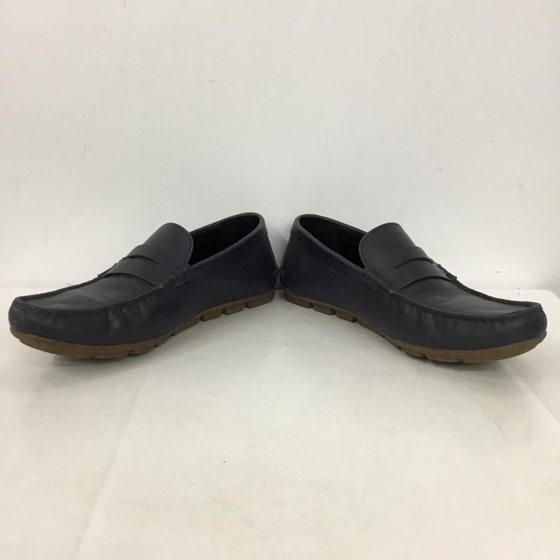 コーチ COACH カジュアルシューズ カジュアルシューズ CI327 25.5cm 無地 紺 / ネイビー / navy メンズ USED 古着 中古 10162142