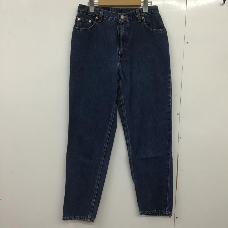 リーバイストラウスアンドコー Levi Strauss & co. パンツ デニム、ジーンズ デニムパンツ ワイドパンツ カジュアルパンツ M 無地 インディゴ / インディゴ / Indigo メンズ USED 古着 中古 10162145