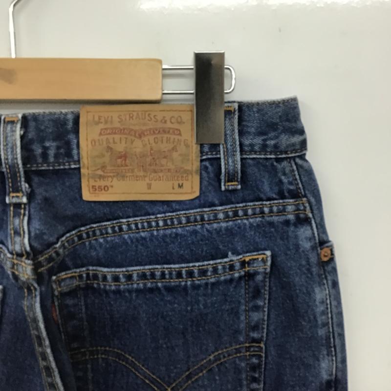 リーバイストラウスアンドコー Levi Strauss & co. パンツ デニム、ジーンズ デニムパンツ ワイドパンツ カジュアルパンツ M 無地 インディゴ / インディゴ / Indigo メンズ USED 古着 中古 10162145