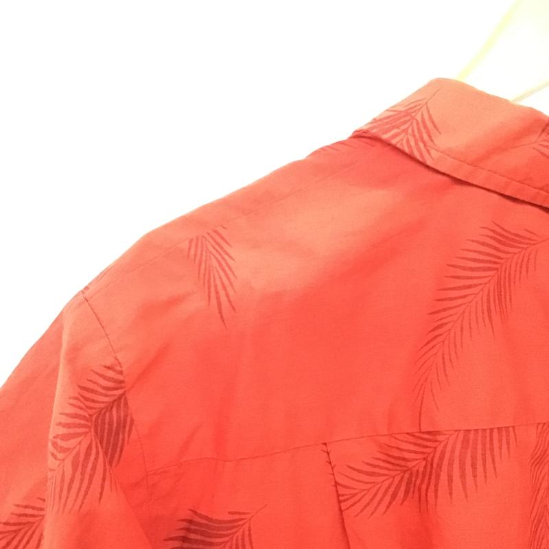 古着 USED シャツ、ブラウス 半袖 半袖シャツ プリントシャツ ポケットシャツ S プリント 赤 / レッド / red メンズ USED 古着 中古 10162152